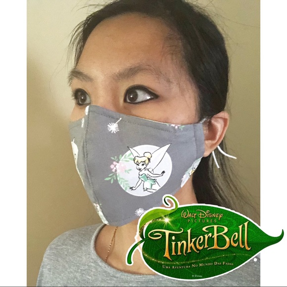 Disney Tinkerbell Face Mask (kids and adults) - Picture 1 of 6